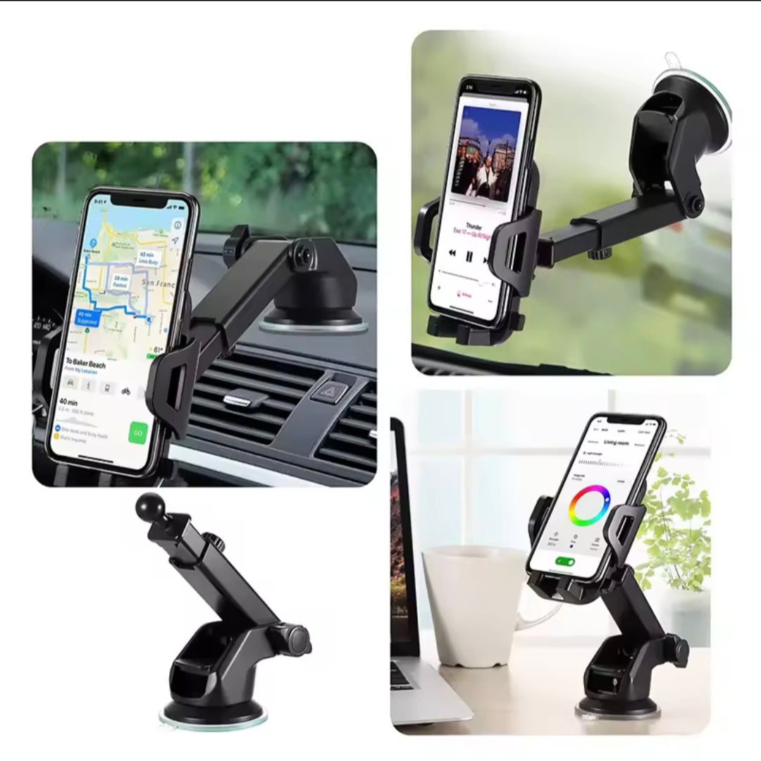 Support de Téléphone pour Voiture  – Sécurisé et Pratique